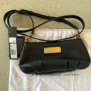 Black Marc by Marc Jacobs small crossbody purse.